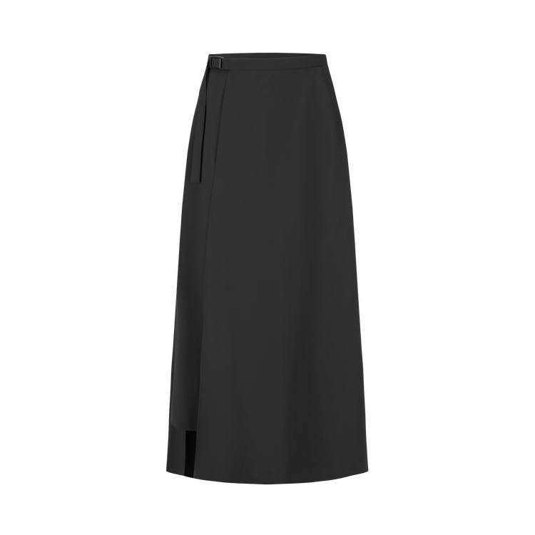 DESCENTE ALLTERRAIN Knit Long Skirt Women's BK BK