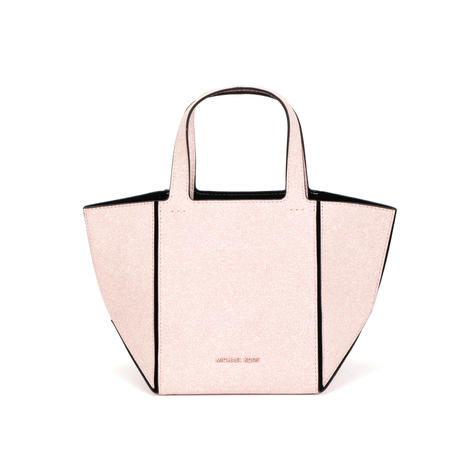 MICHAEL KORS Jordi Sheepskin Foldable Tote Bag, Shopping Bag, Handbag Small Women's Rose Pink