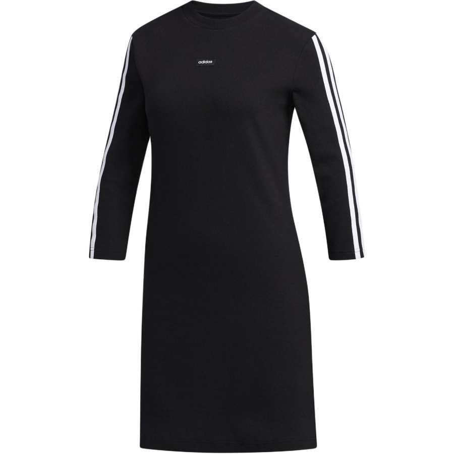 Adidas Adidas Long Sleeved Dress Women's Black