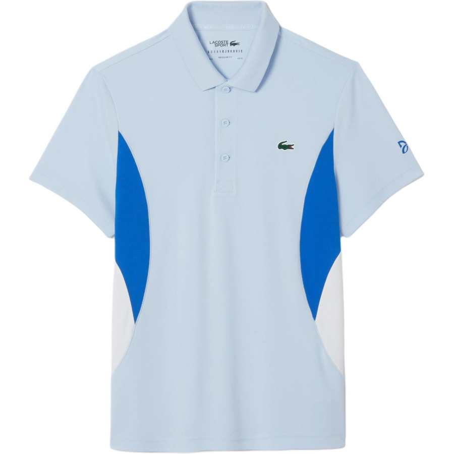 LACOSTE Djokovic Collaboration Polo Shirt Men's Phoenix Blue