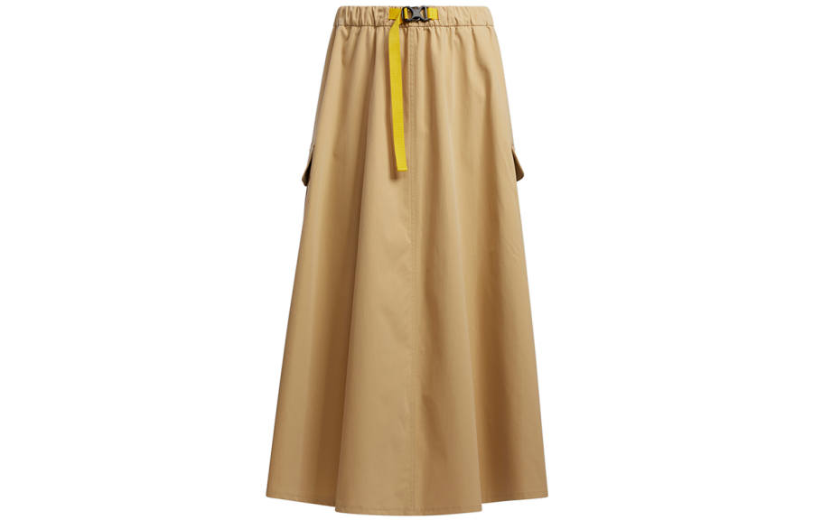 Adidas Adidas Casual Long Skirt Women's Khaki