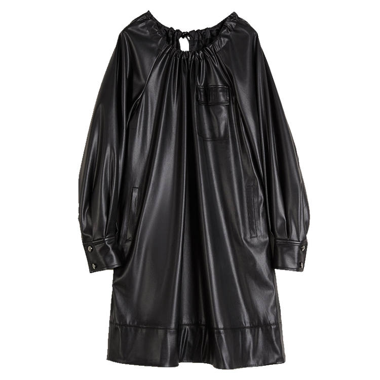 ELLE Long Sleeved Dress Women's Black