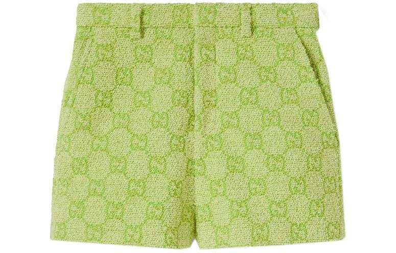 GUCCI Lido Casual Shorts Women's Lemon Green