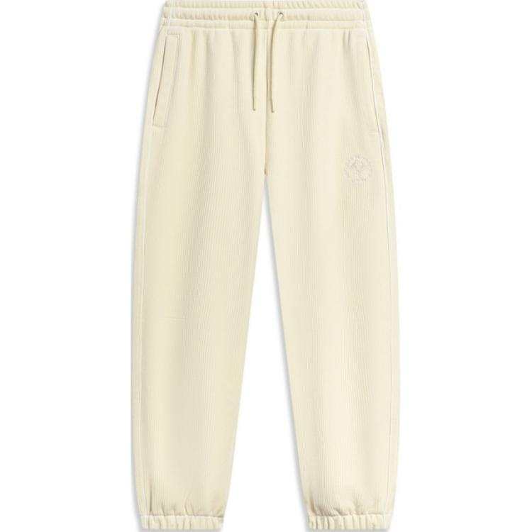 Li-Ning Li Ning Sports Trendy Collection Knitted Sweatpants Women's Swan White