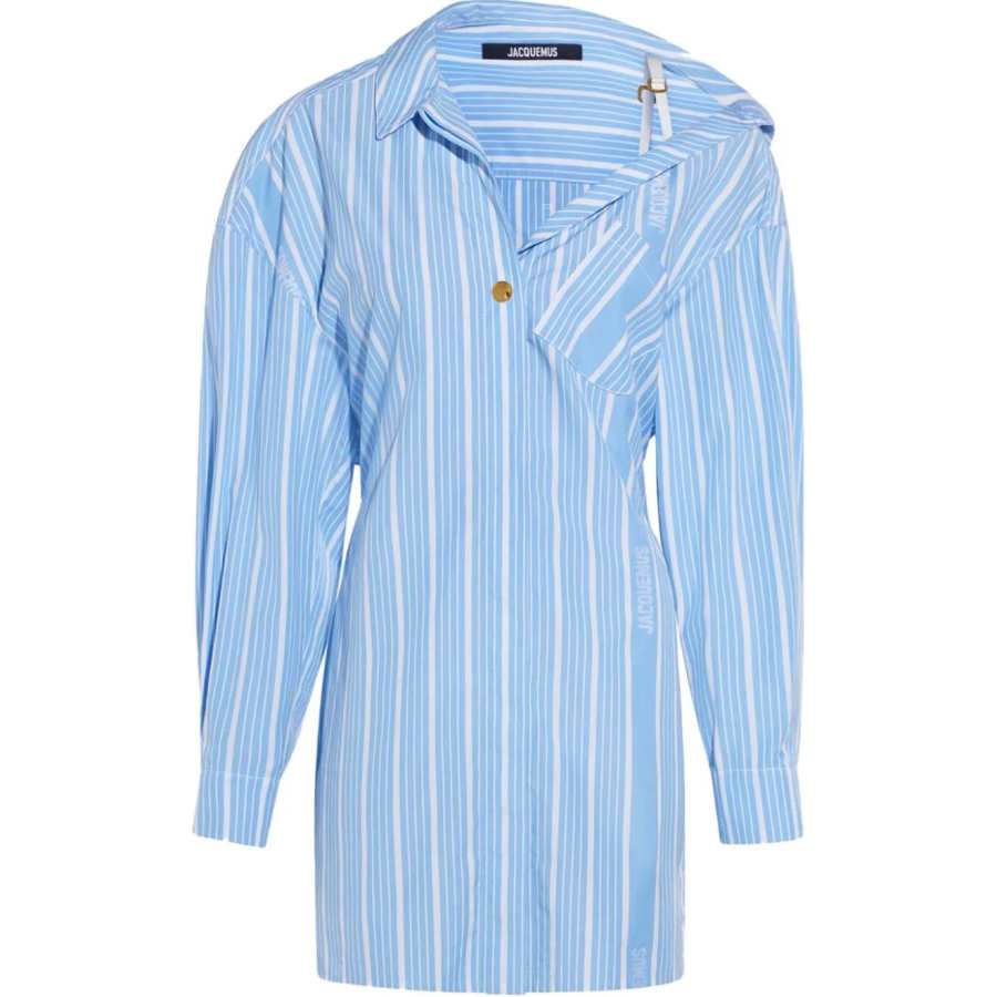 Jacquemus Jacquemus Striped Long Sleeved Dress