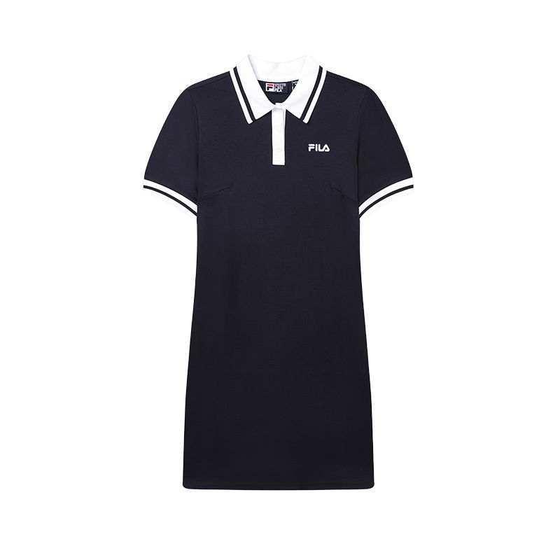 FILA Short Sleeved Dress Women's Legend Blue