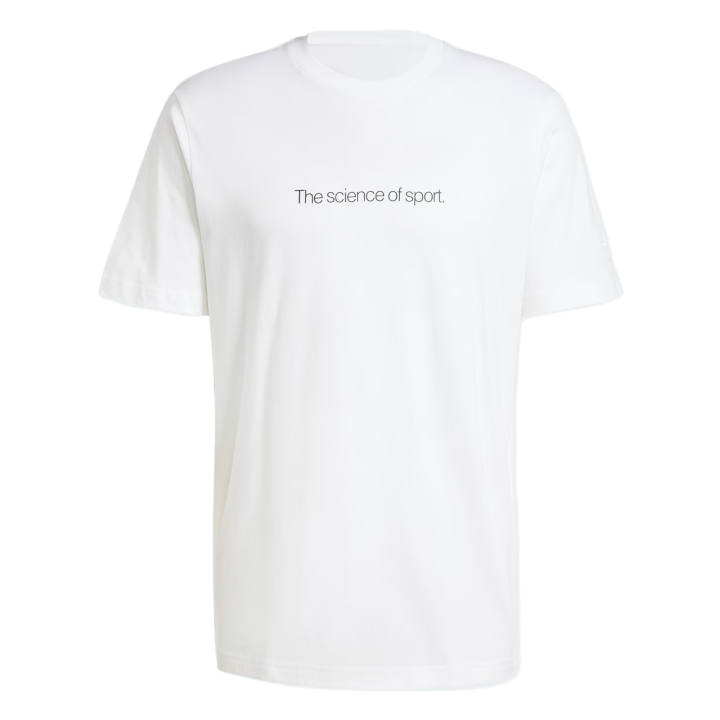 Adidas Adidas T Shirts Men's White Crew Neck Moderate