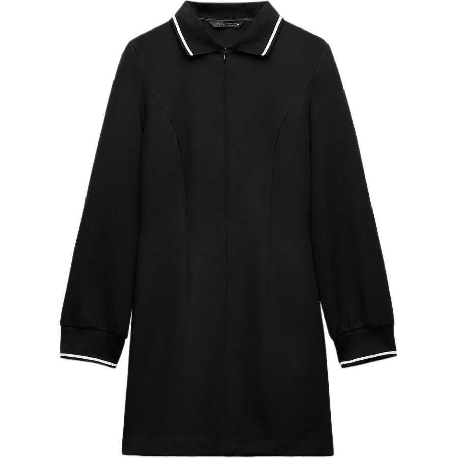 ZARA Long Sleeved Dress Women's Black