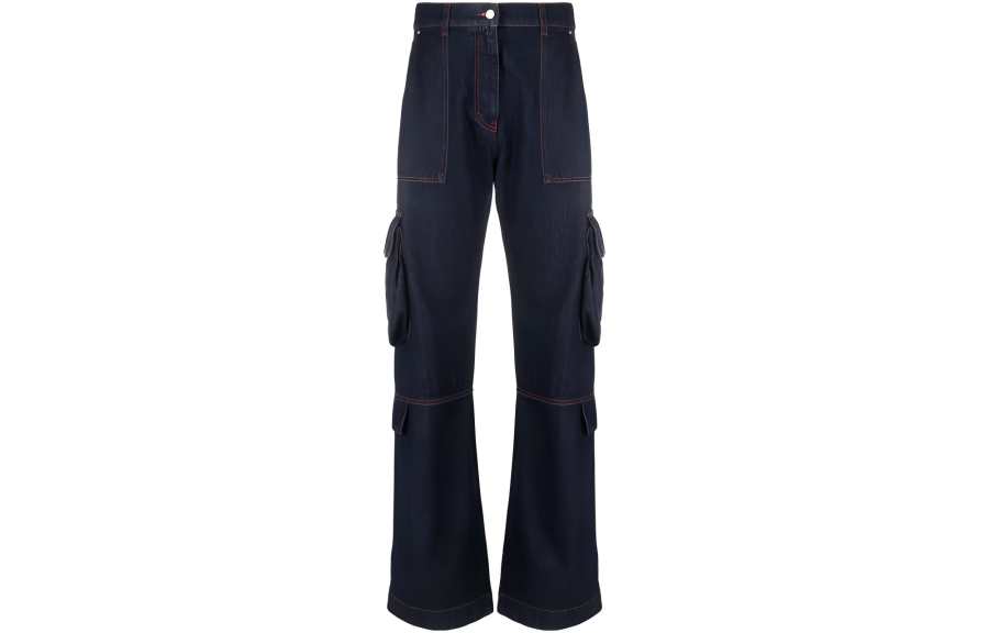 MSGM MSGM Cargo-pocket Denim Jeans