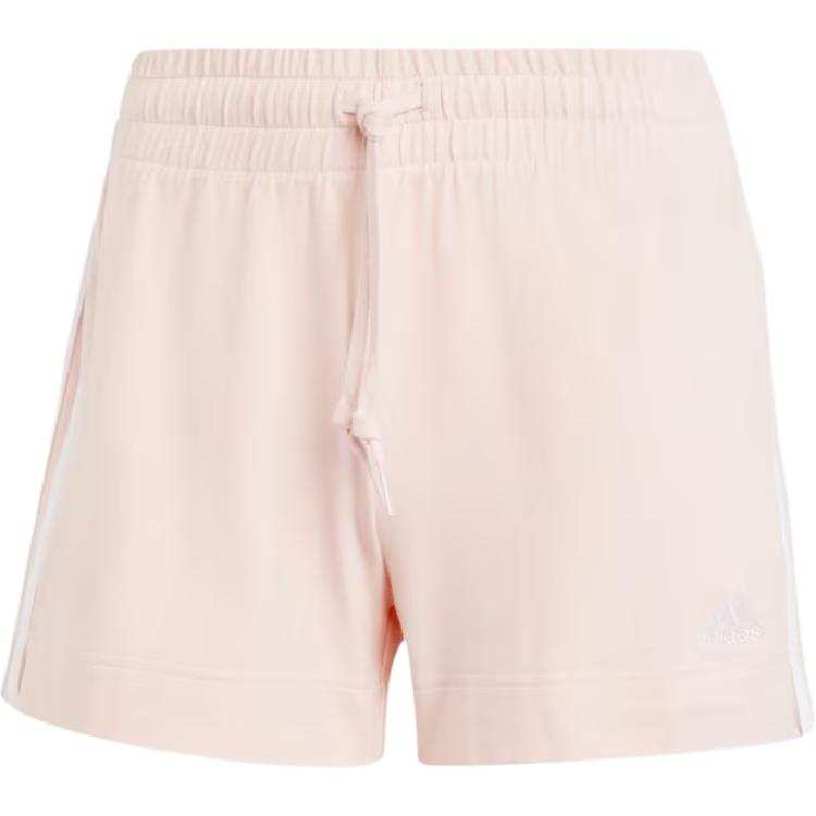 Adidas Adidas ESSENTIALS SLIM 3 STRIPES SHORTS Casual Shorts Women's Sand Pink
