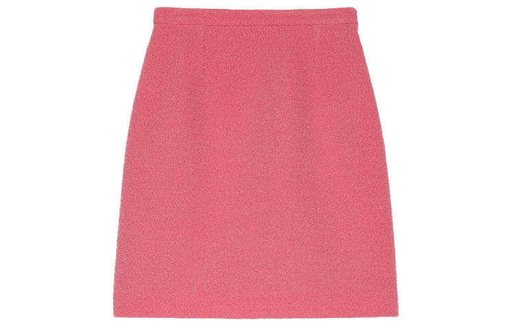 GUCCI Casual Short Skirts Women's Pink Moderate Short A Line Skirt