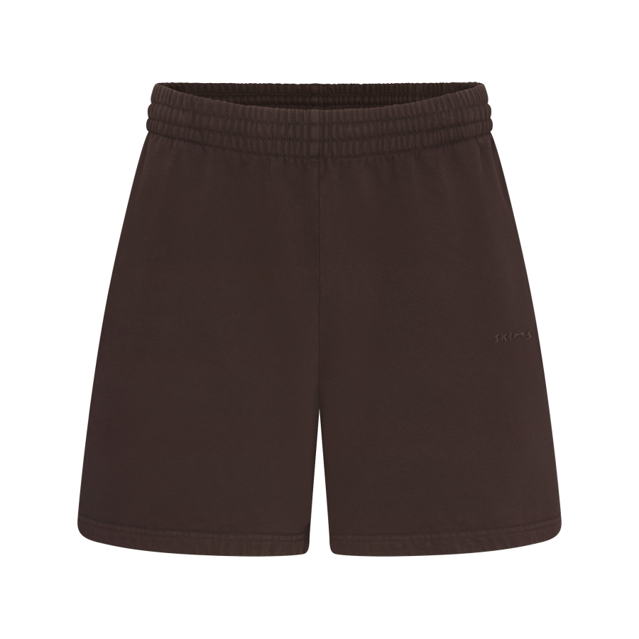 Skims Casual Shorts Women's ESPRESSO/Dark Coffee