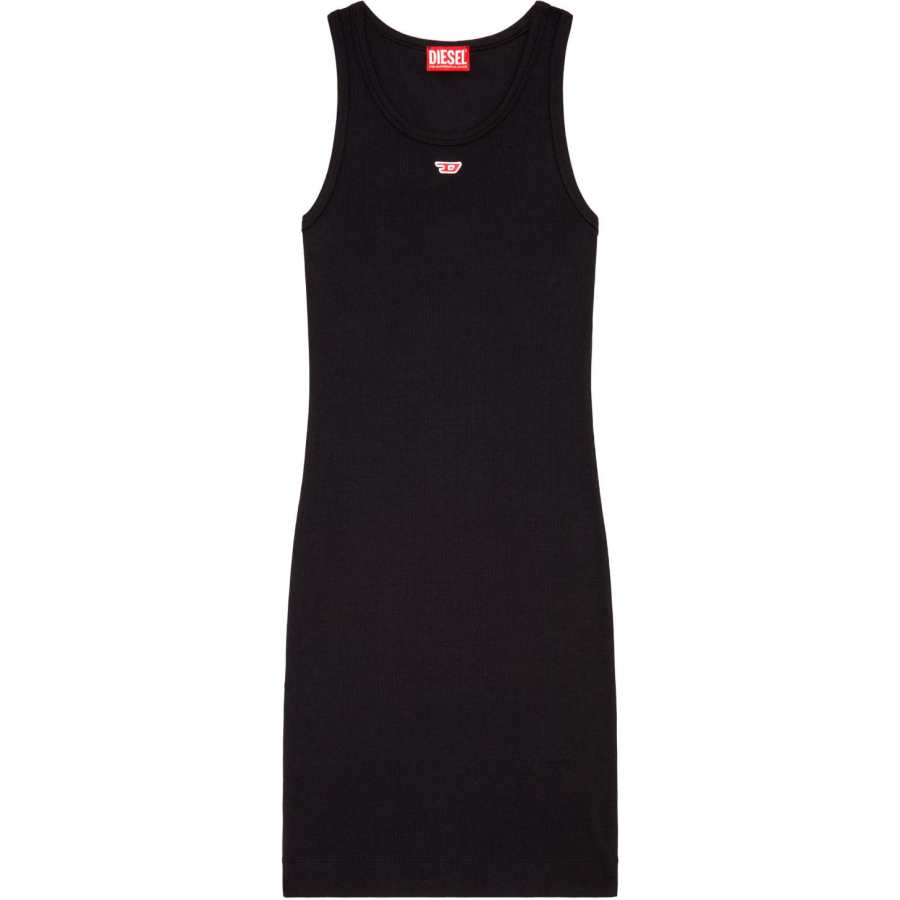 DIESEL FW24 Sleeveless Dress Women's Black