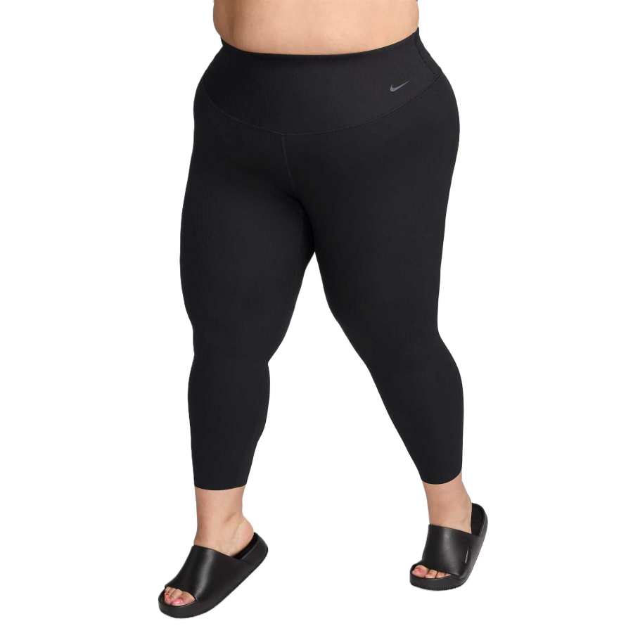 Nike Nike Zenvy Rib Women's Gentle-Support High-Waisted 7/8 Leggings Plus Size