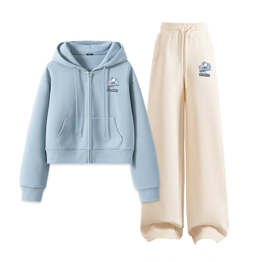 MINISO Sweatshirt Sets Women's Hooded Moderate Other