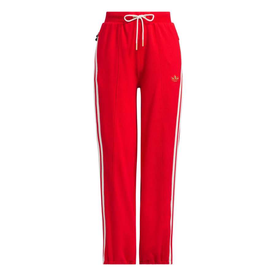 Adidas Originals CNY W JERSEY P Knitted Sweatpants Women's Light Scarlet