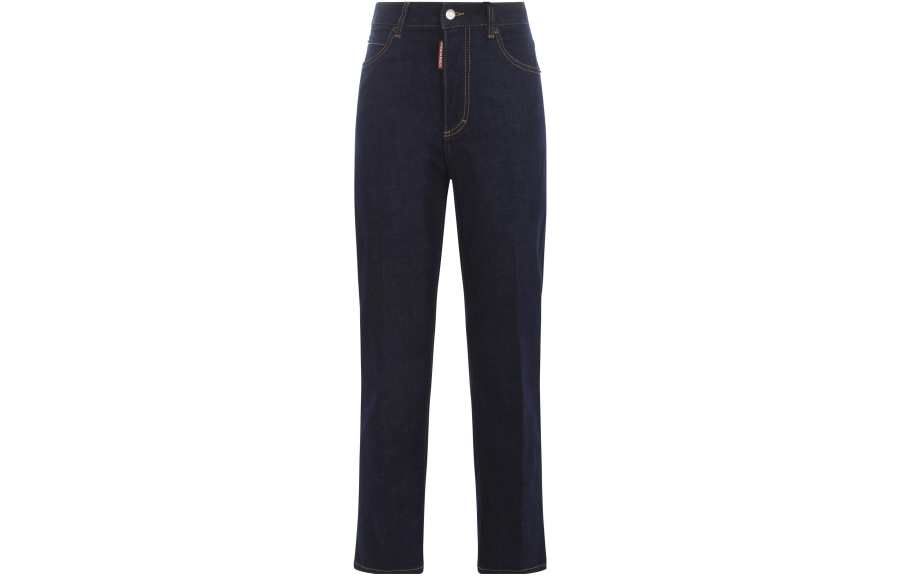 DSQUARED 2 Dsquared2 Logo Tag Straight Leg Jeans