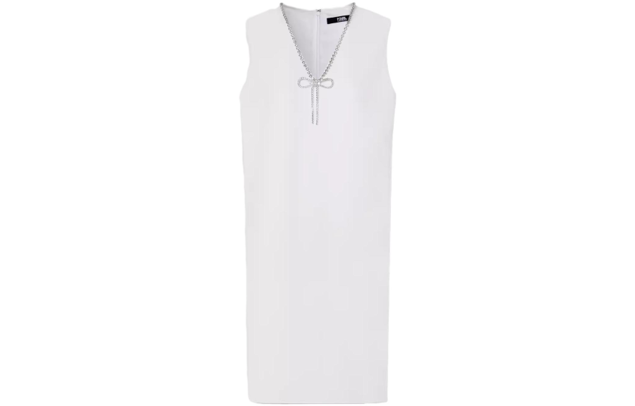 KARL LAGERFELD / Karl Lagerfeld Jeans Sleeveless Dress Women's White