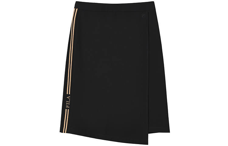 FILA Casual Long Skirts Women's Jet Black Moderate Mid Length Other