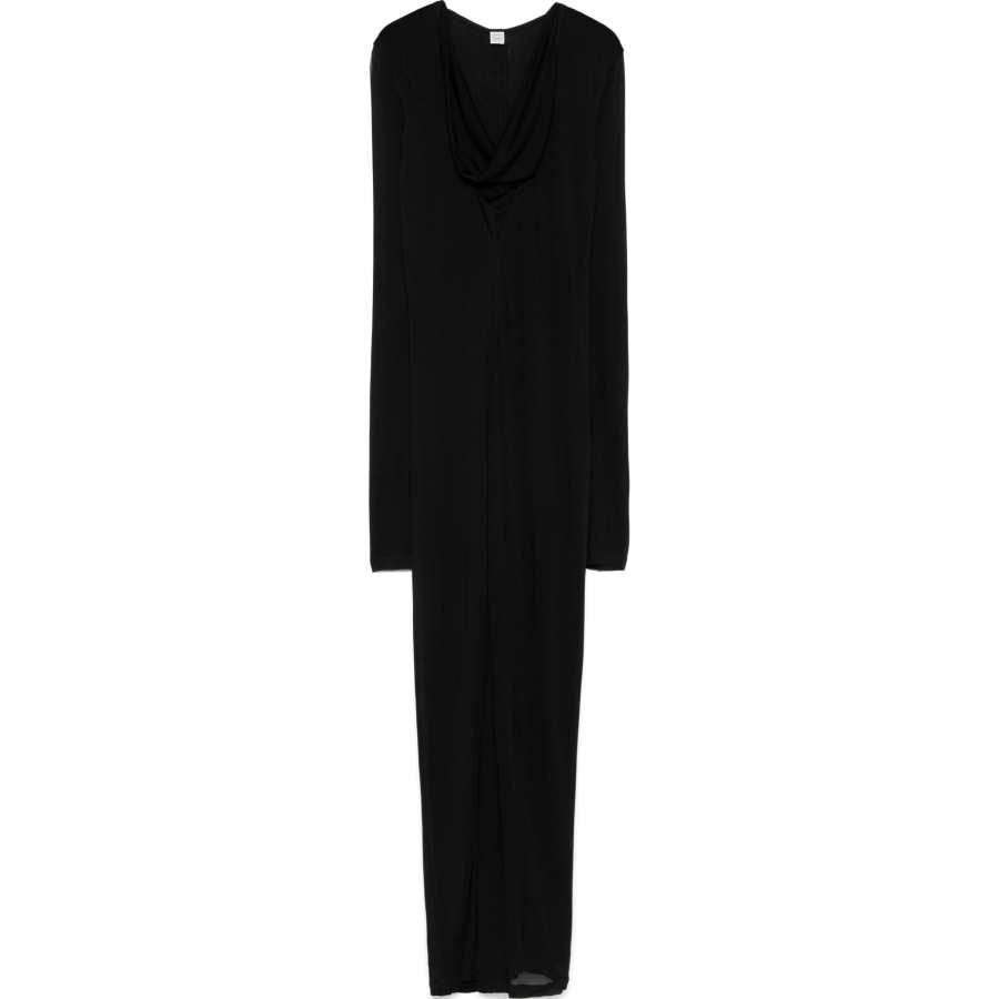 Toteme draped v-neck dress