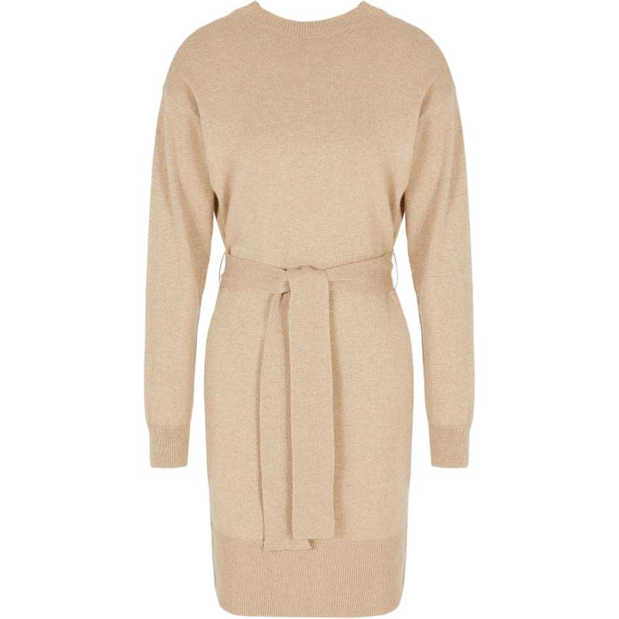 ARMANI EXCHANGE ARMANI EXCHANGEAE FW24 Long Sleeved Dress Women's Gold