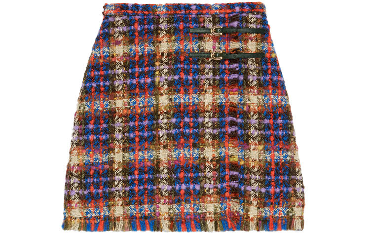 GUCCI GUCCI Casual Short Skirts Women's Multicolor