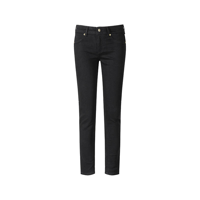 VERSACE JEANS COUTURE SS24 Jeans Women's Black
