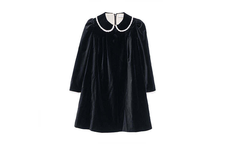 COACH Long Sleeved Dresses Women's Black Moderate Short