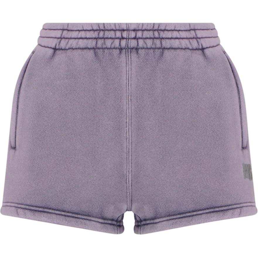 Alexander Wang Alexander Wang Logo print Mini Shorts