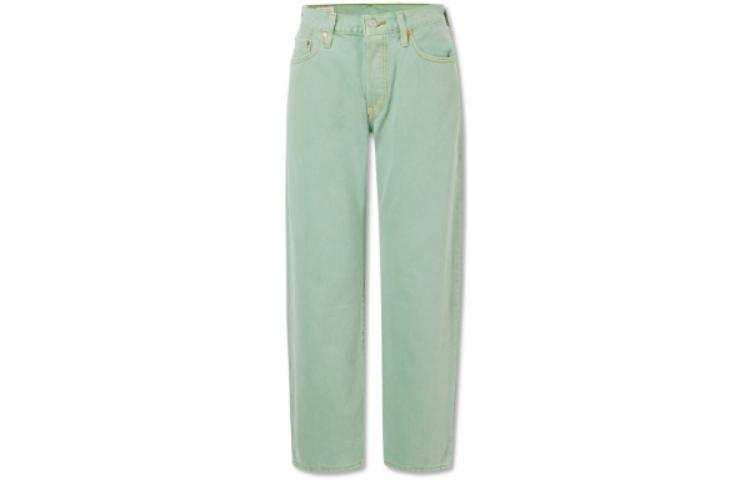 Levis Jeans Women's Green Moderate Straight Fit Pants