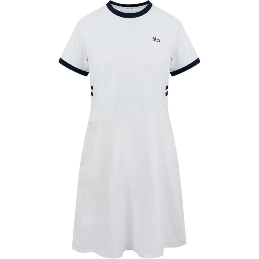 FILA Short Sleeved Dress Women's White