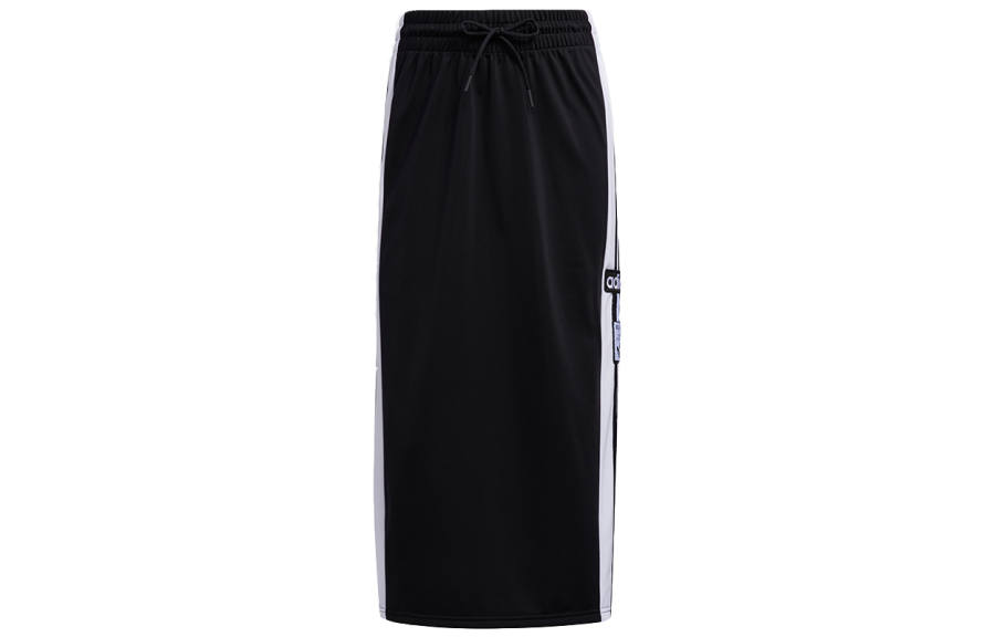Adidas Originals ADIBREAK Casual Long Skirt Women's Black