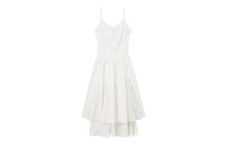 UNVESNO Slip Dresses Women's V Neck Moderate Long