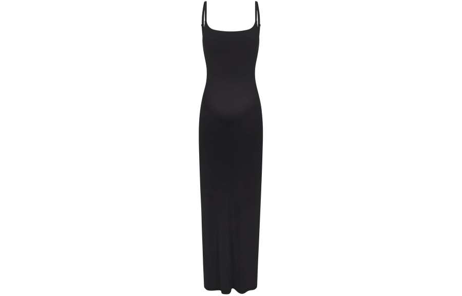 Skims FITS EVERYBODY MATERNITY LONG SLIP DRESS Slip Dress Women's Onyx/Onyx