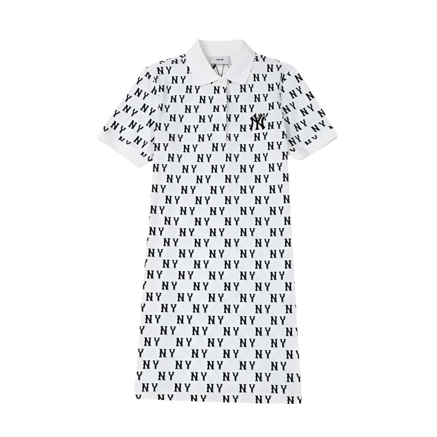 MLB MLB SS24 Short Sleeved Dress Women's White