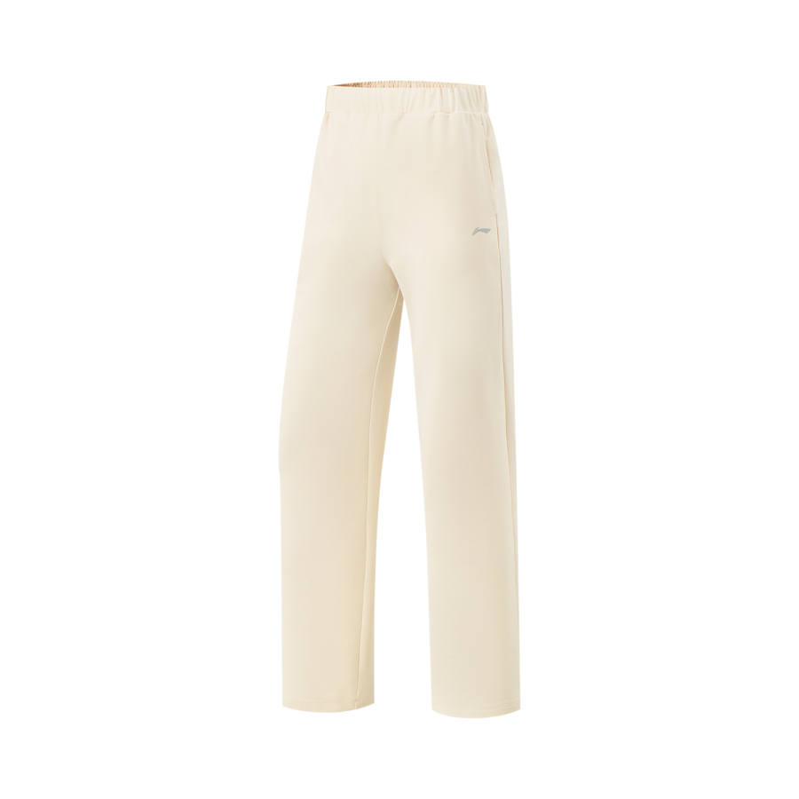 Li-Ning Li Ning Fitness Series Knitted Sweatpants Women's Swan White