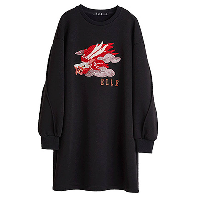 ELLE Long Sleeved Dress Women's
