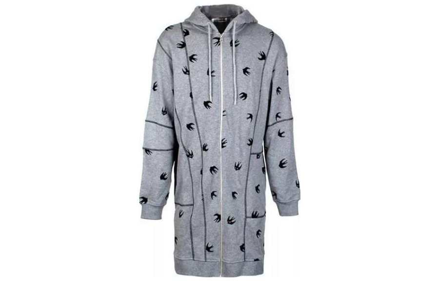 McQ Alexander McQueen SS23 Long Sleeved Dress Women's Gray