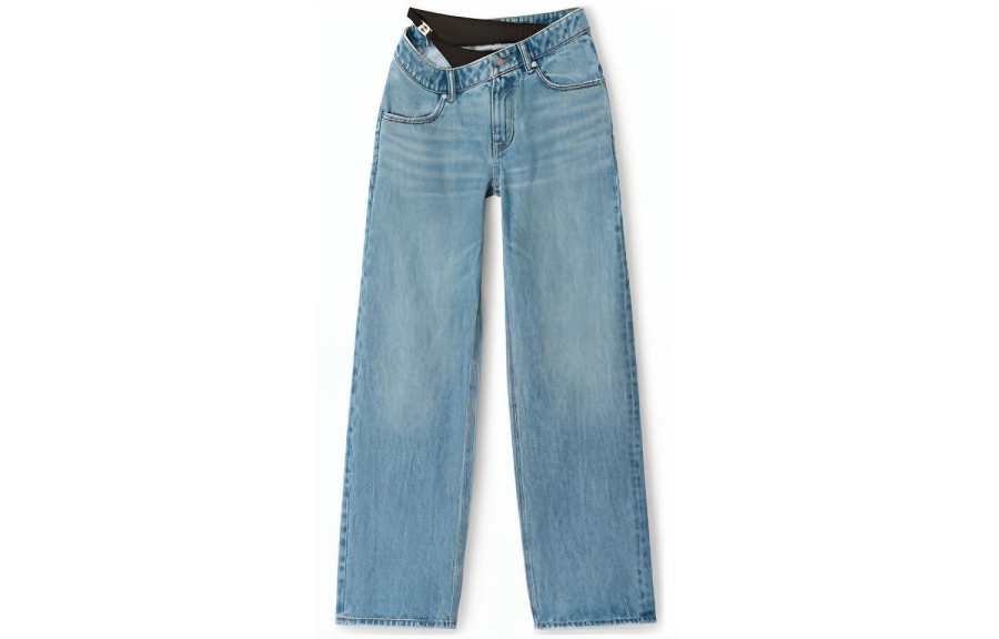 Alexander Wang Alexander Wang bikini-layered straight jeans