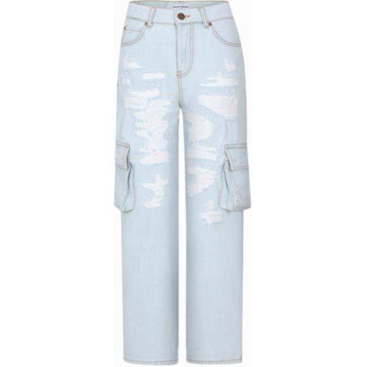 PINKO SS24 Jeans Women's Light Blue