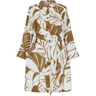 Marella Long Sleeved Dress Women's Brown