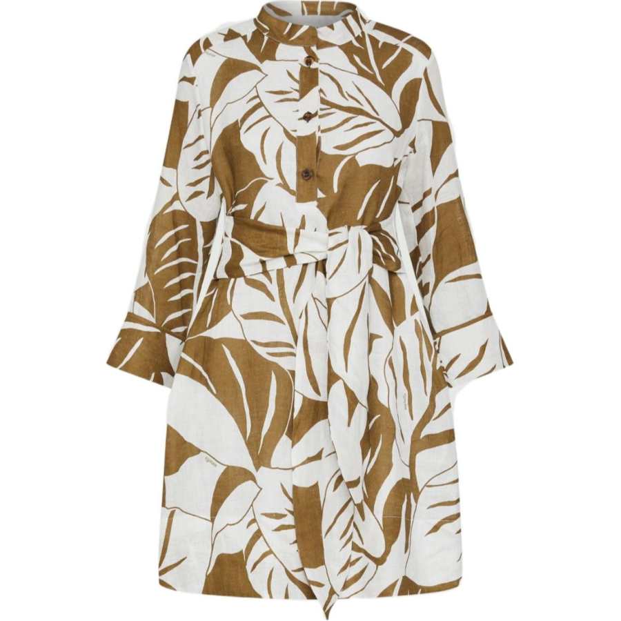 Marella Long Sleeved Dress Women's Brown