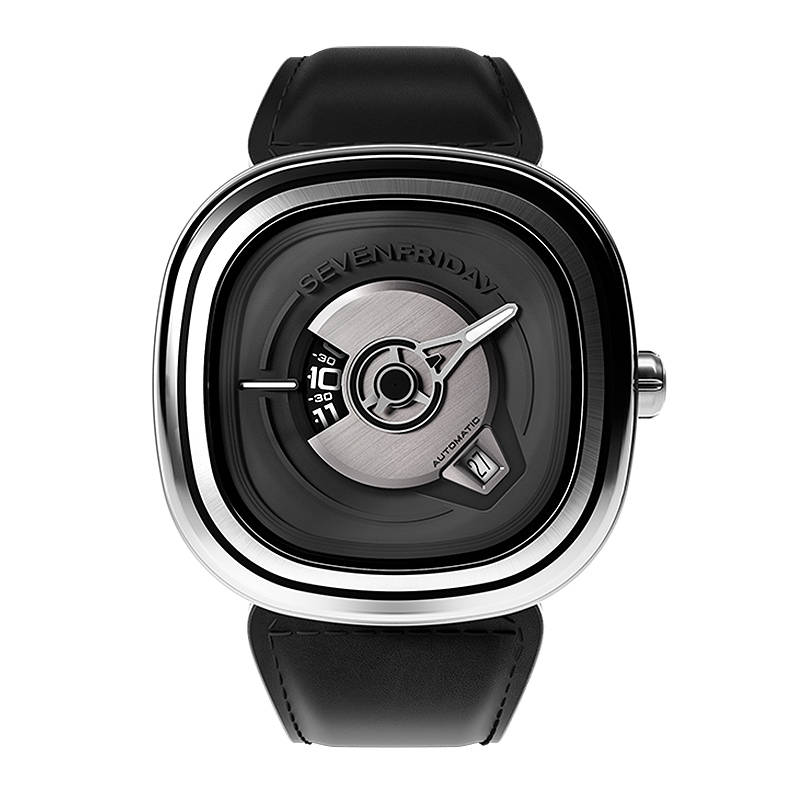 SEVENFRIDAY PE Automatic Mechanical Movement Men's Watches Watch Black Dial