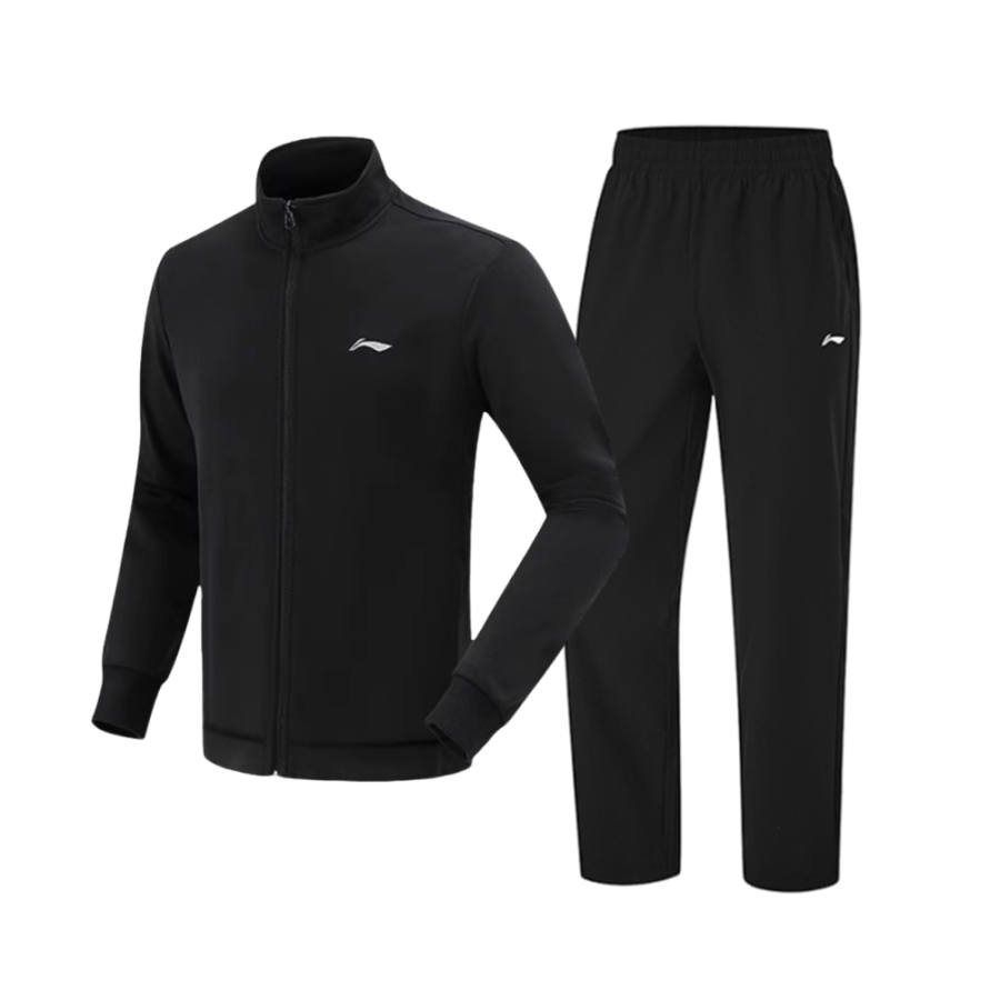 Li-Ning Li Ning Sweatshirt Sets Women's Stand Collar Moderate