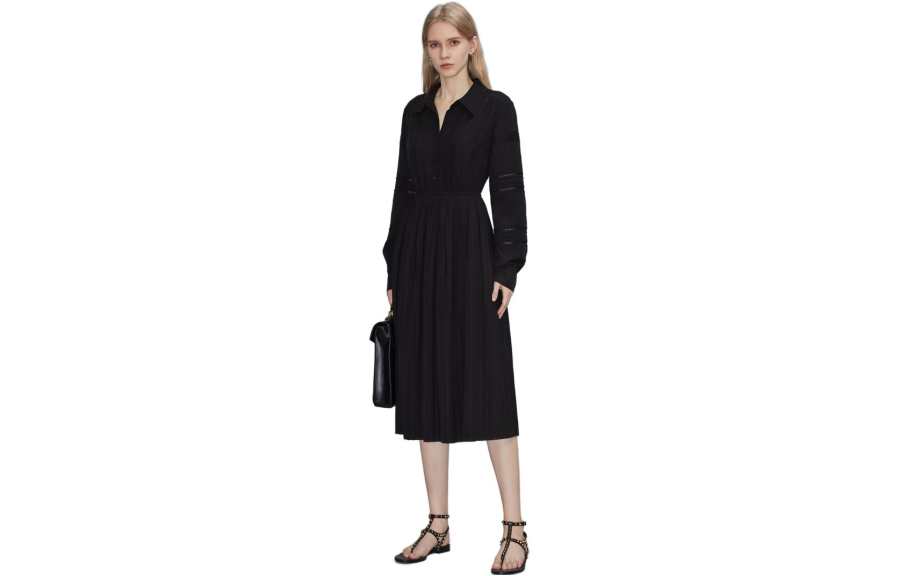 ELLE Long Sleeved Dress Fall Women's