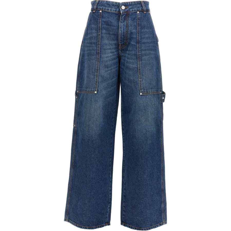 Stella McCartney Stella McCartney Wide Leg Cargo Jeans