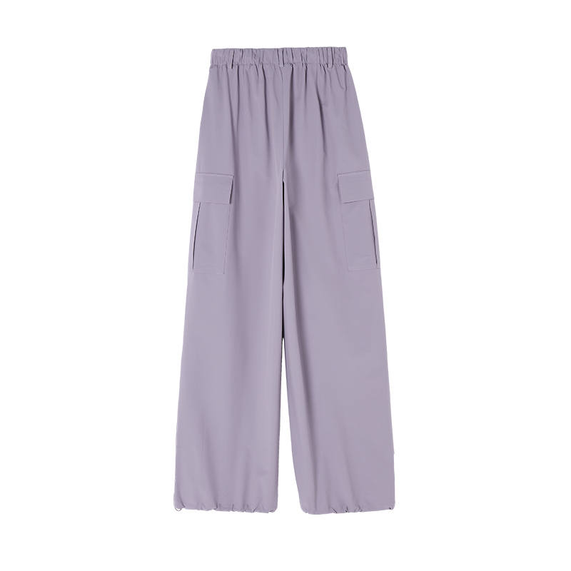 XIANGYING Cargo Pants Women's Moderate Straight Fit Pants