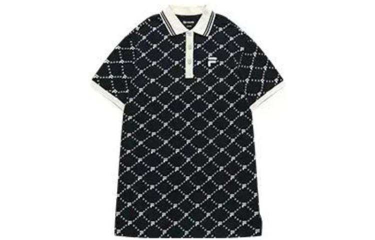 FILA FUSION FOB Short Sleeved Dress Women's Black