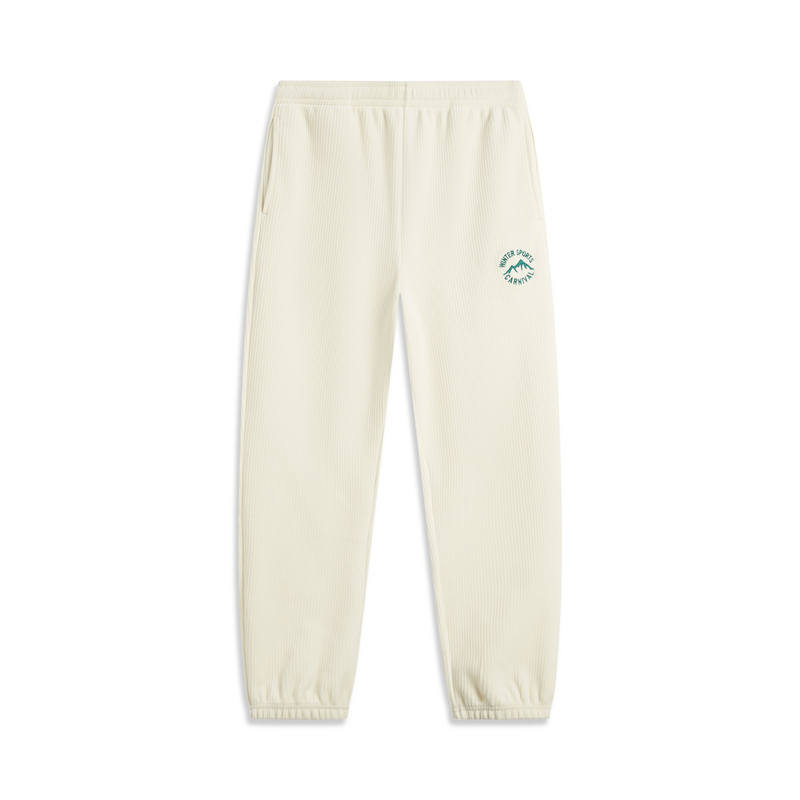 Li-Ning Li Ning Sports Life Collection Knitted Sweatpants Women's Khaki
