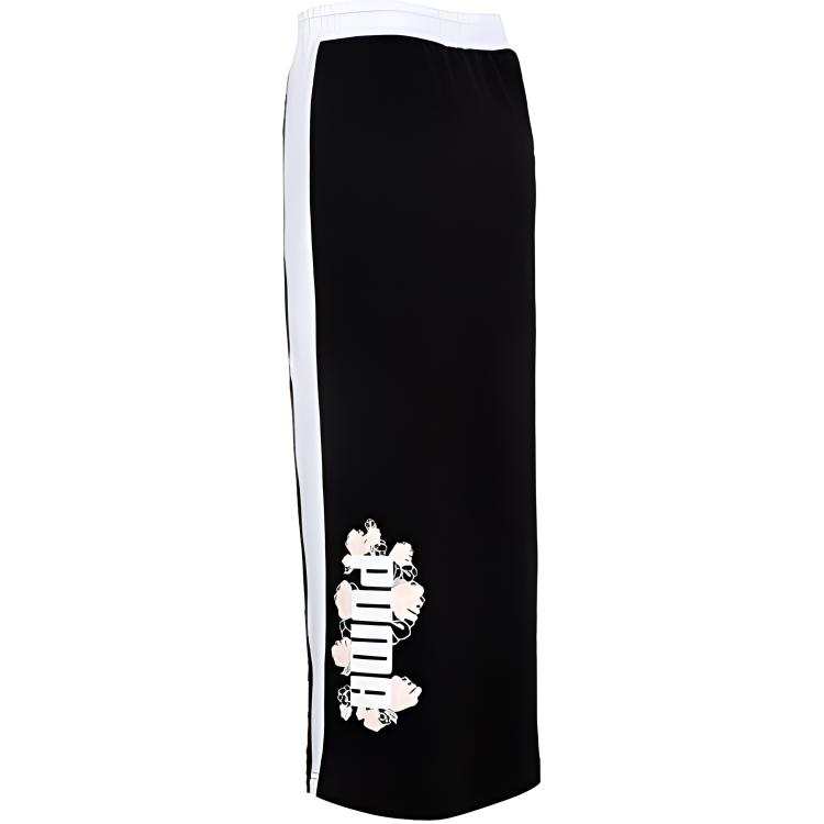 PUMA Casual Long Skirts Women's Black Moderate Long Other